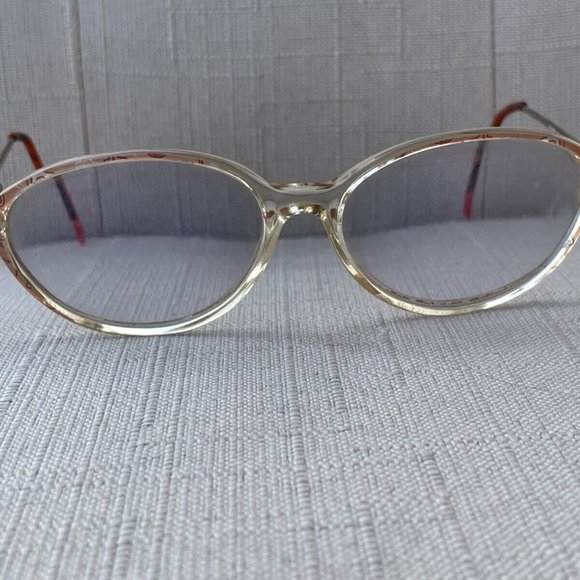 Sophia Loren Women Eyeglasses I525 Gold/Clear Tone Glasses 54[]15 135 - Picture 3 of 9